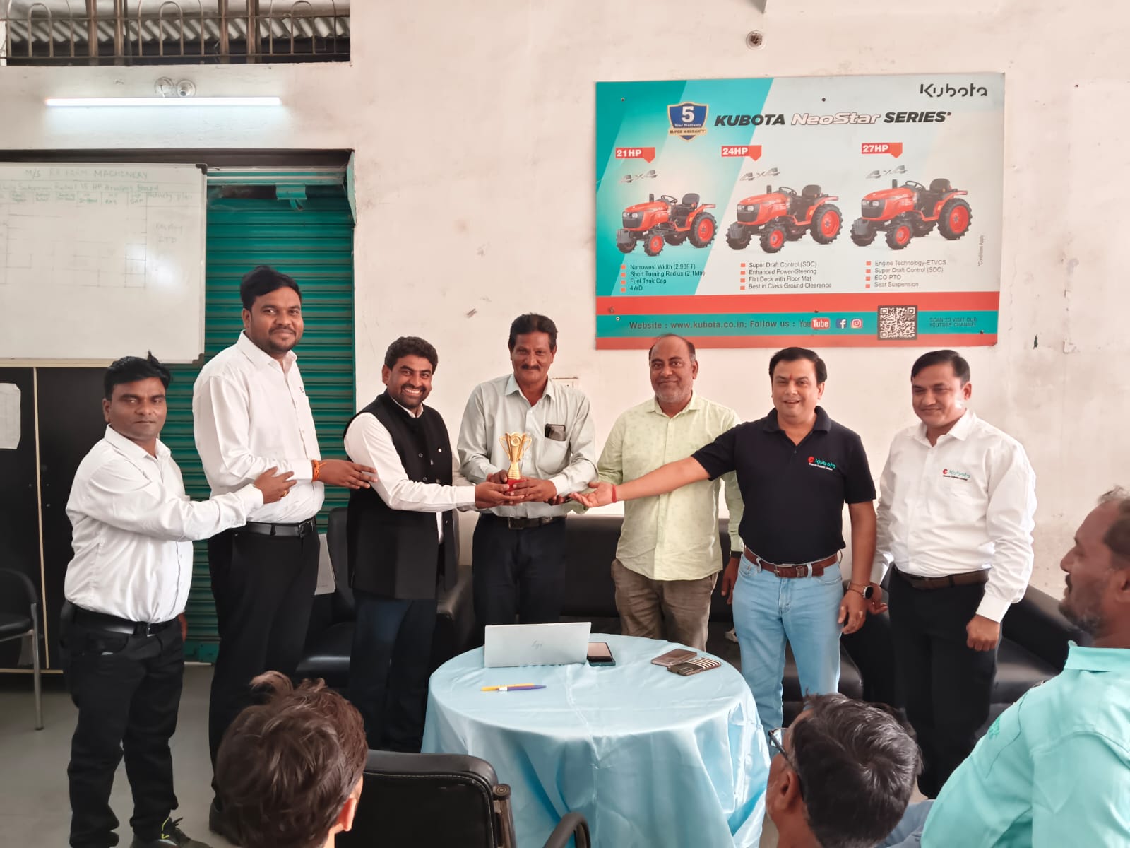 Agricultural customer event
